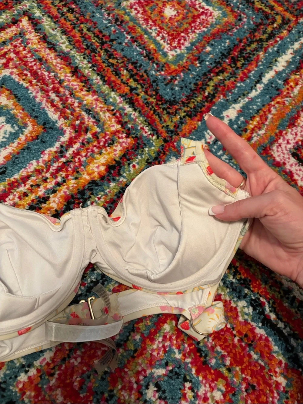 Victoria's Secret Floral Underwire Bikini Set